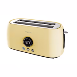 Cecotec 03110, 4 part(s), Jaune, Boutons, Rotatif, 1500 W, 220 - 240 V, 50 - 60 Hz