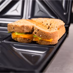 Cecotec 03111 gaufrier et appareil à croque-monsieur 1500 W Noir - Vue supplémentaire 4
