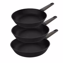 Cecotec 03145, Rond, Poêle polyvalente, Noir, Teflon Classic, 5 mm, Vitrocéramique, Gaz, Halogène, Induction, Plaque étanche