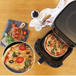 Cecotec 03214 Friteuse à air chaud 5,5L 1700W Noir, Acier - Vue supplémentaire 4