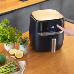 Cecotec 03214 Friteuse à air chaud 5,5L 1700W Noir, Acier - Vue supplémentaire 7