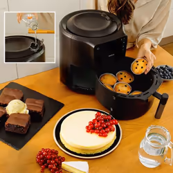 Cecotec Cecofry Rain Pack Friteuse à air chaud 5,5L 1550W Noir - Vue supplémentaire 10