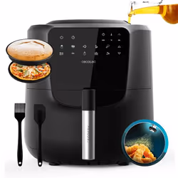 Cecotec Cecofry Rain Pack Unique 5,5 L Autonome 1550 W Friteuse sans huile Noir