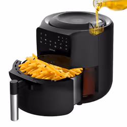 Cecotec Cecofry Rain Pack Unique 5,5 L Autonome 1550 W Friteuse sans huile Noir
