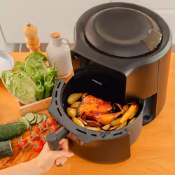 Cecotec Cecofry Rain Pack Friteuse à air chaud 5,5L 1550W Noir - Vue supplémentaire 7