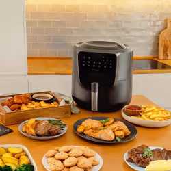 Cecotec Cecofry Rain Pack Friteuse à air chaud 5,5L 1550W Noir - Vue supplémentaire 9