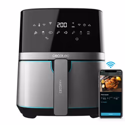 Cecotec 03311, Friteuse d’air chaud, 5,5 L, 80 °C, 200 °C, 60 min, Unique
