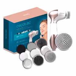 Cecotec 03371 brosse de nettoyage du visage Brosse rotative Marron, Blanc - Vue supplémentaire 4