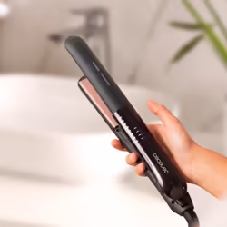 Cecotec 03405 brosse soufflante et fer à lisser Brosse à lisser À chaleur Noir, Rose 3 m