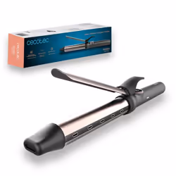 Cecotec Bamba SurfCare Epic Curly Sphere Fer à friser À chaleur Noir, Bronze 1,8 m