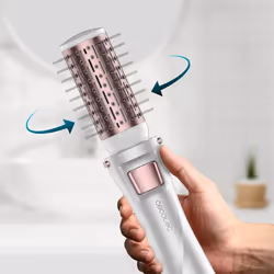 Cecotec 03446 brosse soufflante et fer à lisser Multistyler À chaleur Gris, Rose doré 1000 W 1,8 m