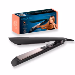 Cecotec Bamba RitualCare iSphere, Fer à lisser, À chaleur, Barre de défilement, 140 °C, 220 °C, Noir