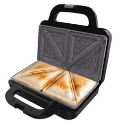 Appareil à Sandwichs - RocknToast - Deep Classic - 1000W - Plaques Triangulaires - Compact
