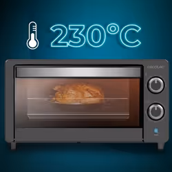 Cecotec 03816 Mini Four Électrique Posable 10 L 1000 W Noir - Vue supplémentaire 5