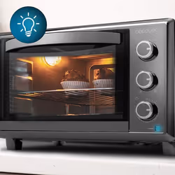 Cecotec 03818 four 26 L 1500 W Noir - Vue supplémentaire 7