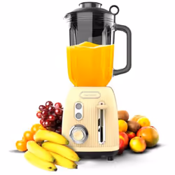 Cecotec Mixeur-blender Power Black Titanium RetroYellow