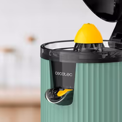 Cecotec Xqueeze RetroJuice 600 Centrifugeuse lente 600 W Noir, Vert, Acier inoxydable - Vue supplémentaire 8
