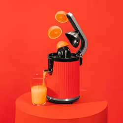 Cecotec Xqueeze RetroJuice 600 Centrifugeuse lente 600 W Noir, Rouge, Acier inoxydable - Vue supplémentaire 4