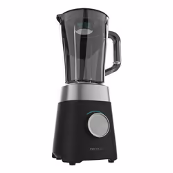 Cecotec Power Black Titanium 1300 MAX 1,5 L Mélangeur de table 1300 W Noir, Gris