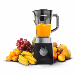 Cecotec Power Black Titanium 1300 MAX 1,5 L Mélangeur de table 1300 W Noir, Gris