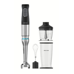 Cecotec 03961 blender Mélangeur par immersion 1200 W Noir, Acier inoxydable