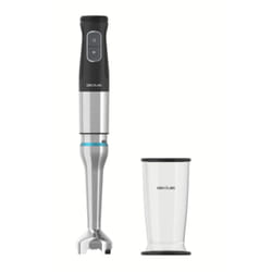 Cecotec 03966 blender Mélangeur par immersion 1200 W Noir, Acier inoxydable