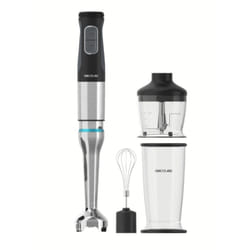 Cecotec 03975 blender Mélangeur par immersion 1500 W Noir, Acier inoxydable