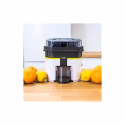 Cecotec 04039 presse-agrume électrique 0,5 L 90 W Noir, Transparent, Blanc, Jaune