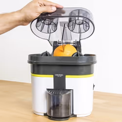 Cecotec 04039 presse-agrume électrique 0,5 L 90 W Noir, Transparent, Blanc, Jaune - Vue supplémentaire 8