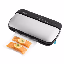 Cecotec 04070, Noir, Gris, 0,9 mbar, Boîte hermétique, Boutons, 120 W