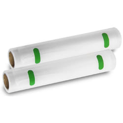 Cecotec - Rouleaux Gaufrés Set de 2 Rouleaux Moyens 20 x 600 cm. Convient pour la cuisson à basse température, Surface gaufrée, Sans bpa. des tailles