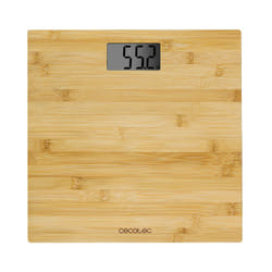 Cecotec Surface Precision 9300 Healthy Carré Bambou Pèse-personne électronique