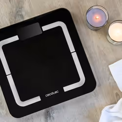 Cecotec 04090 balance Carré Noir Pèse-personne électronique