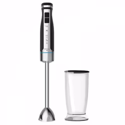Cecotec 04094, Mélangeur par immersion, 0,8 L, 1500 W, Noir, Acier inoxydable