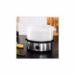 Cecotec Vapovita 3000 Inox robot de cuisine 800 W 1 L Noir, Acier inoxydable, Transparent - Vue supplémentaire 12
