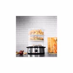 Cecotec Vapovita 3000 Inox robot de cuisine 800 W 1 L Noir, Acier inoxydable, Transparent - Vue supplémentaire 5