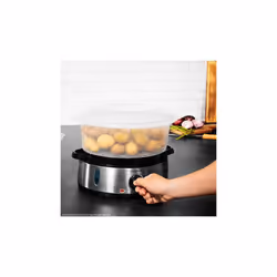 Cecotec Vapovita 3000 Inox robot de cuisine 800 W 1 L Noir, Acier inoxydable, Transparent - Vue supplémentaire 6