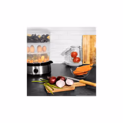 Cecotec Vapovita 3000 Inox robot de cuisine 800 W 1 L Noir, Acier inoxydable, Transparent - Vue supplémentaire 8