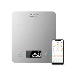 Cecotec Cook Control 10000 Connected Acier inoxydable Comptoir Rectangle Balance de ménage électronique