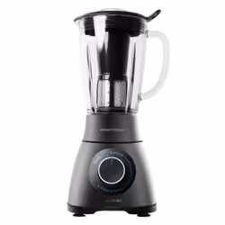 Cecotec Power Black Titanium 1500 PerfektMix, Mélangeur de table, 1,8 L, Pileur de glace, 1500 W, Noir, Acier inoxydable