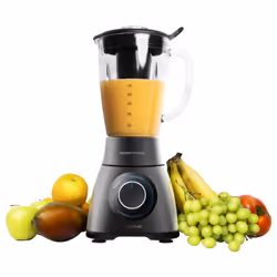Cecotec Power Black Titanium 1500 PerfektMix 1,8 L Mélangeur de table 1500 W Noir, Acier inoxydable