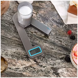 Cecotec 04142 escabeaux de cuisine Argent Comptoir Balance de ménage électronique