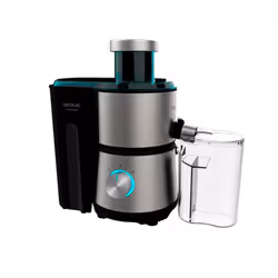 Cecotec 04153, Centrifugeuse, Noir, Acier inoxydable, Acier inoxydable, 20000 tr/min, 1 L, 350 ml