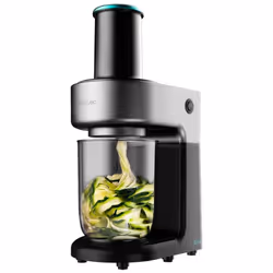 Cecotec Spiralchef 400 Râpe électrique et spiraliseur Spiraleuse électrique Noir, Acier inoxydable