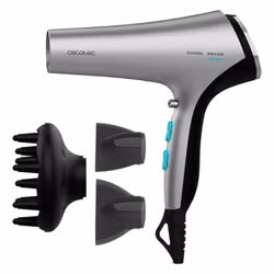 Cecotec 04242 sèche-cheveux 2200 W Noir, Gris
