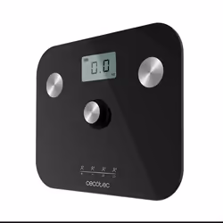 Cecotec Surface Precision EcoPower 10100 Full Healthy Carré Noir Pèse-personne électronique