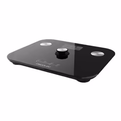 Cecotec Surface Precision EcoPower 10100 Full Healthy Carré Noir Pèse-personne électronique