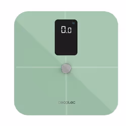 Cecotec 04262, Pèse-personne électronique, 180 kg, 100 g, Vert, 5 kg, kg, lb