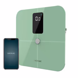 Cecotec 04262 balance Carré Vert Pèse-personne électronique