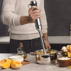 Cecotec 04272 blender 0,8 L Mélangeur par immersion 1500 W Noir, Acier inoxydable - Vue supplémentaire 4
